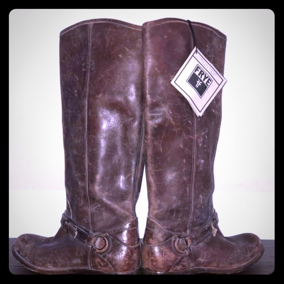 Frye Shoes Frye Brown Riding Boots Poshmark